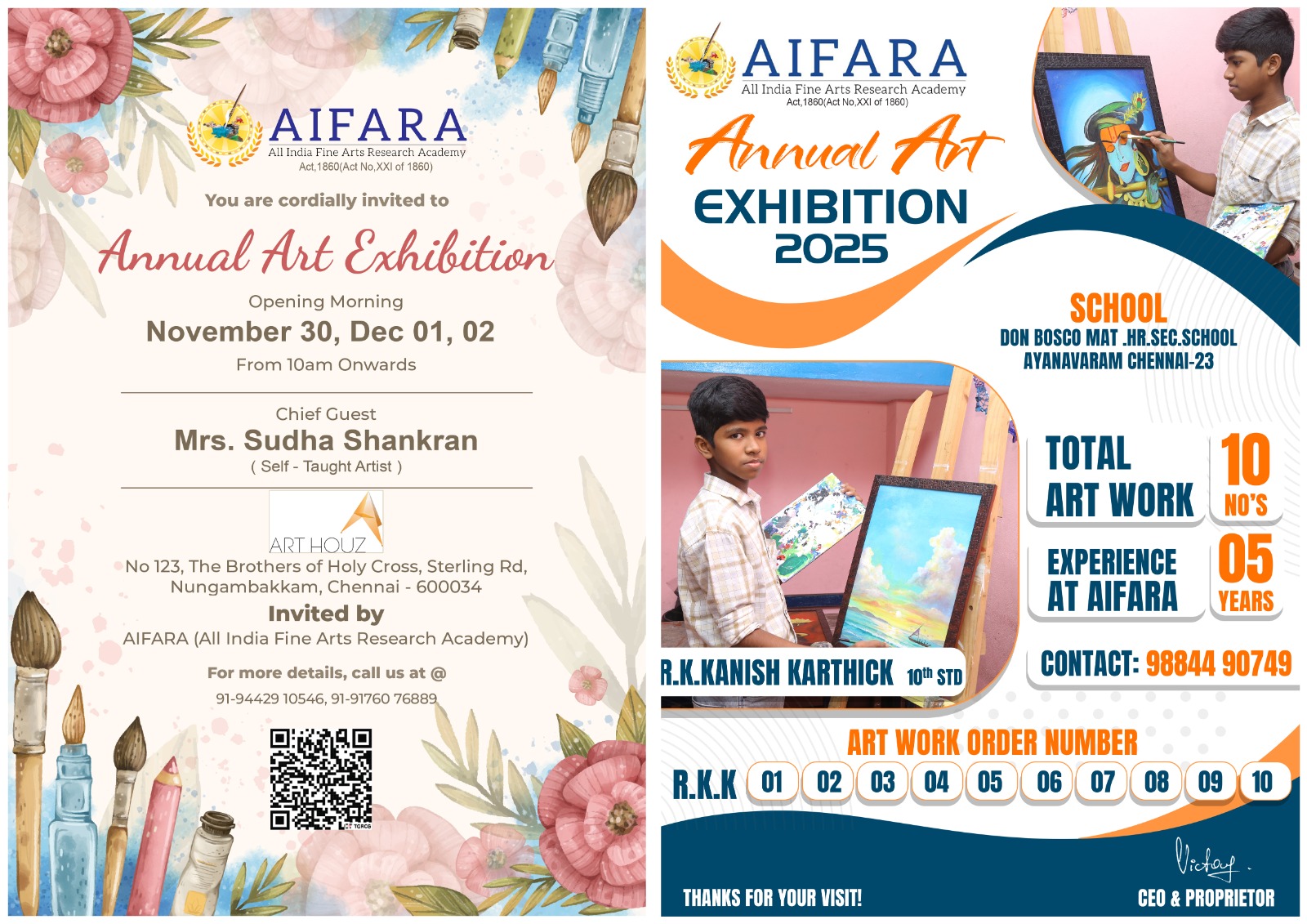 Art Exhibition Participation