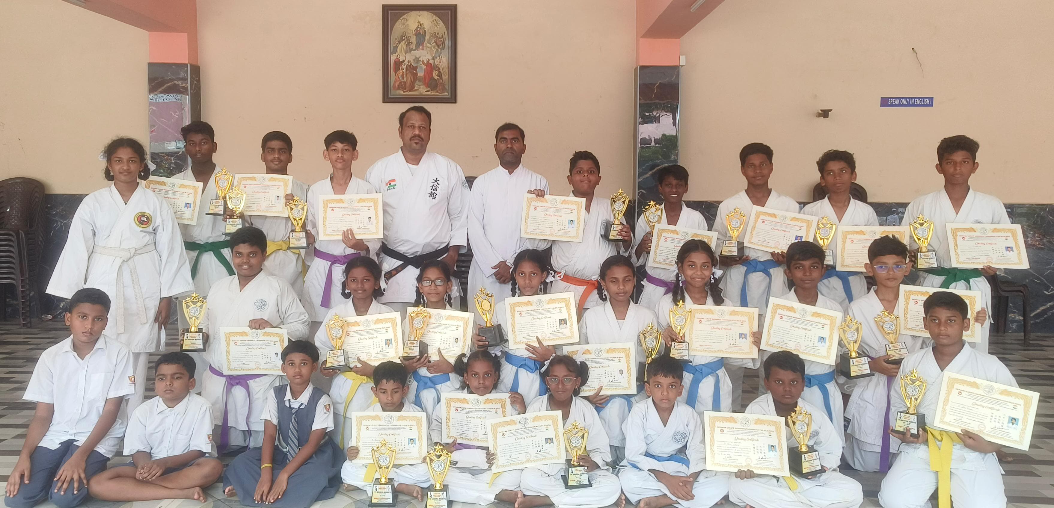 CHAMPIONS IN KARATE