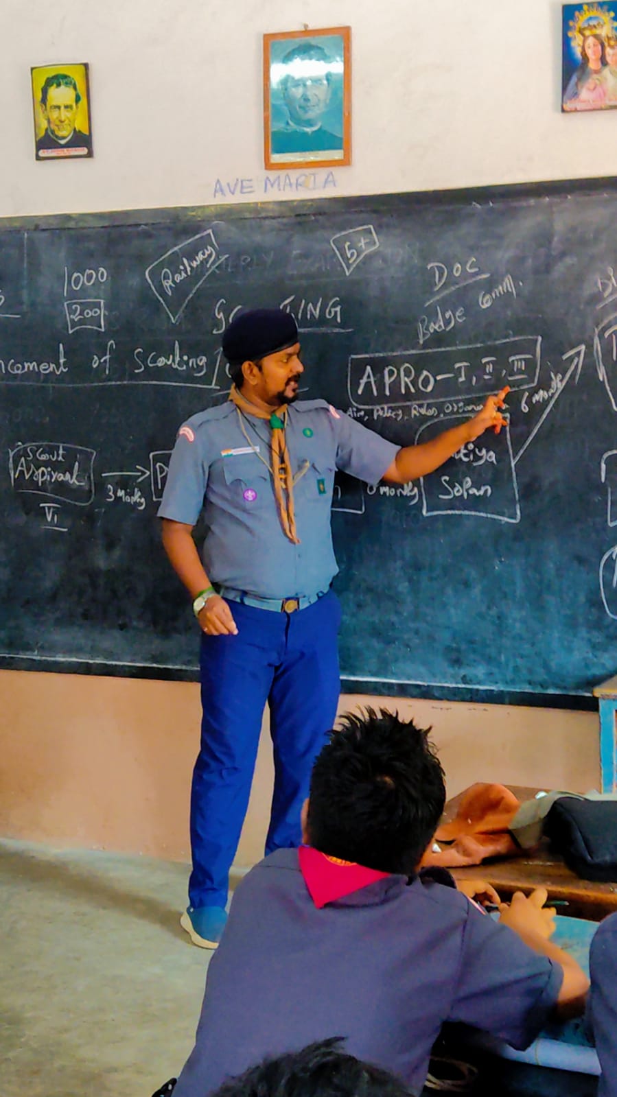 SCOUTS AND GUIDES CAMP