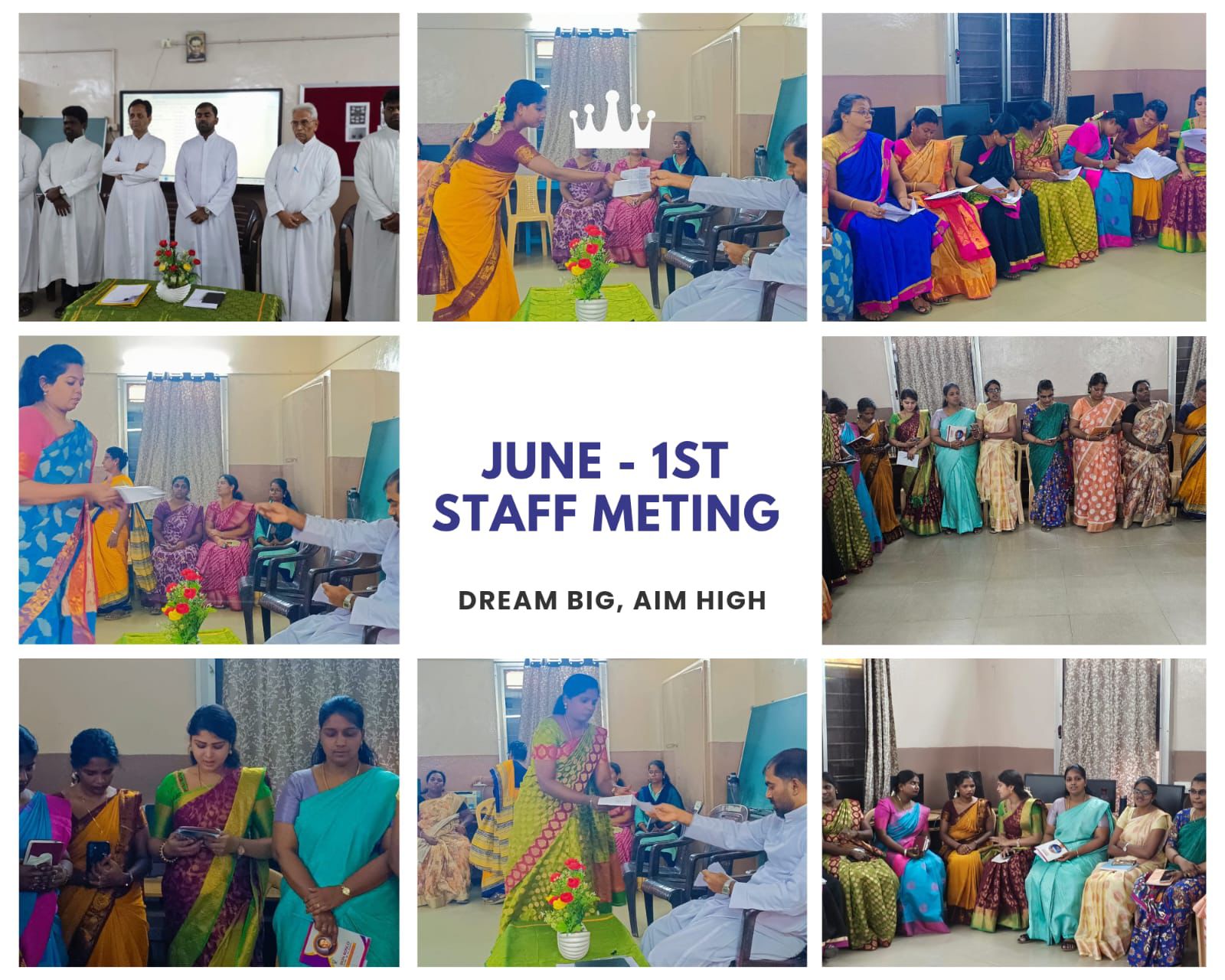 First Staff Meeting – 1st June 2026