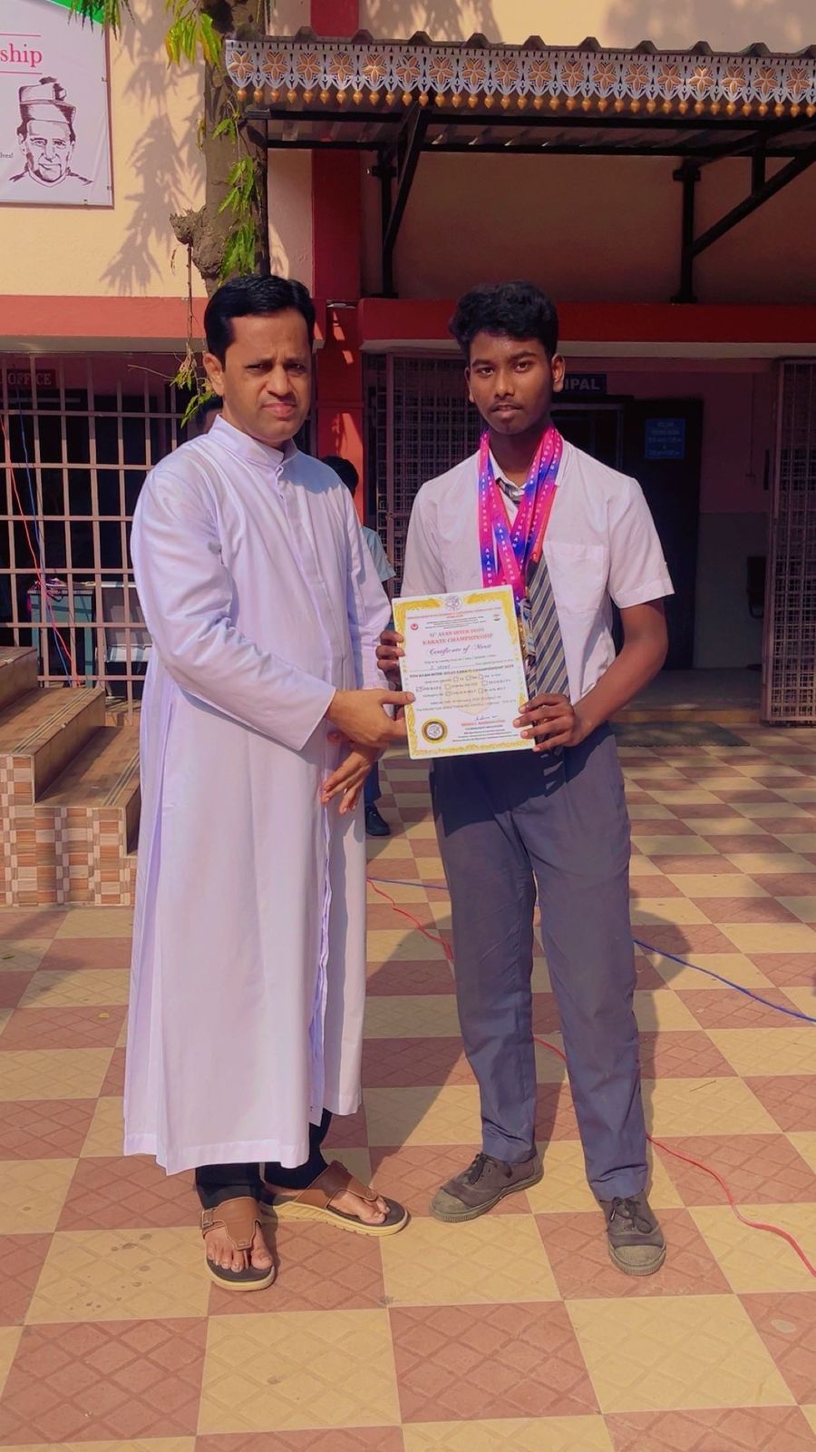 Karate champion - Vijay.S 08/02/2026