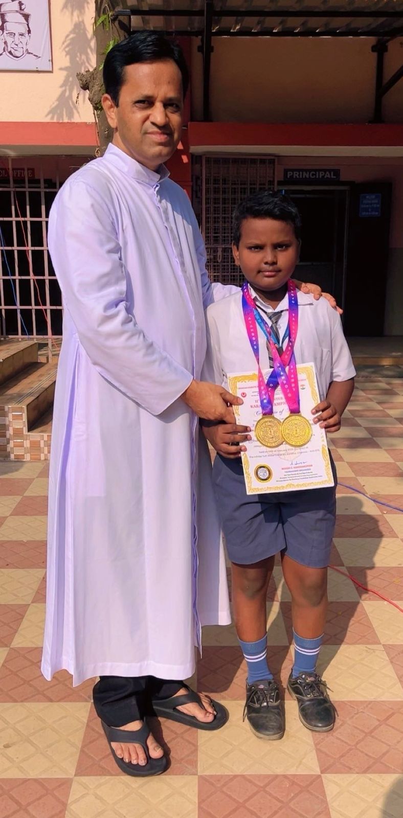 Student Achievement.    Karate Championship