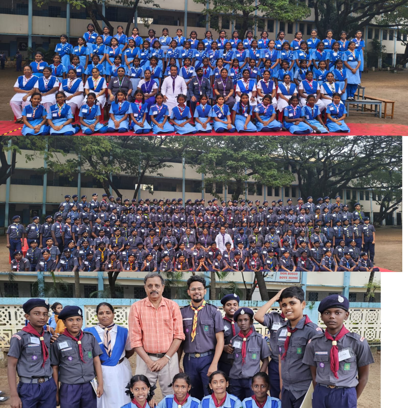 Scouts and Guides Camp @Perambur