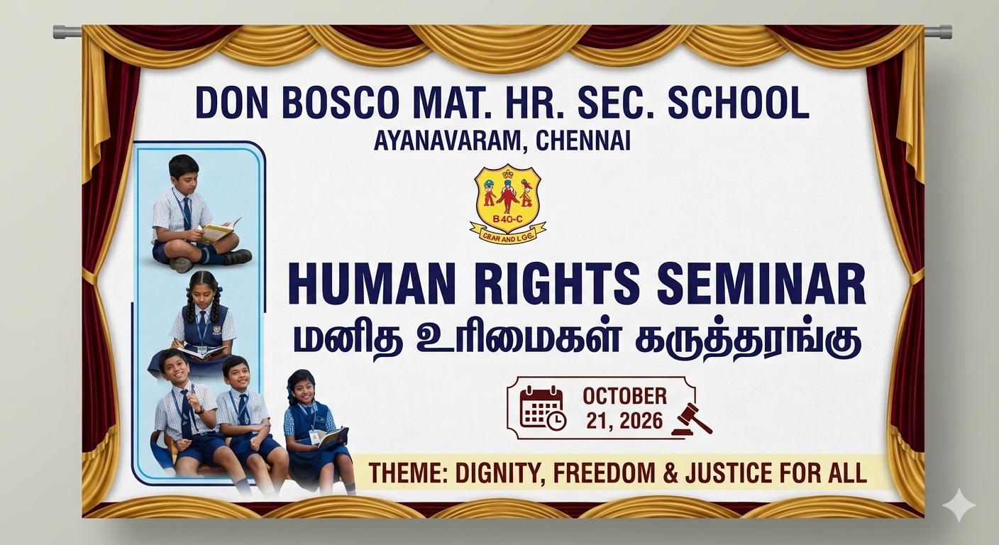 HUMAN RIGHTS SEMINAR ON 21ST OCTOBER 2026